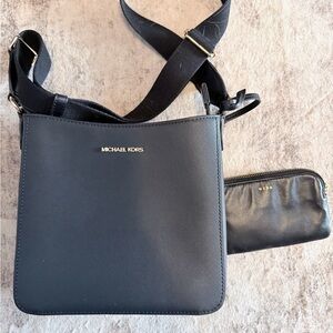 Michael Kors Black Messenger Bag